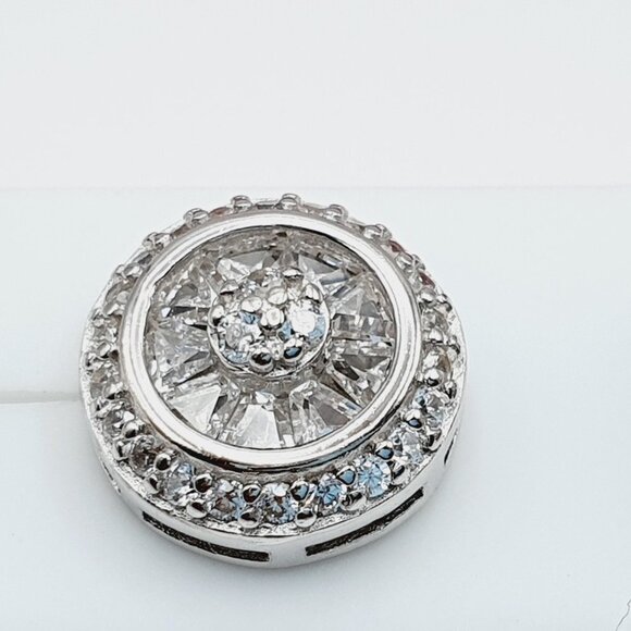 "925 Sterling Silver Cubic Zirconia Earrings, U19254572 - Picture 10 of 11